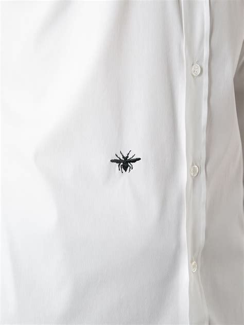 dior men insect t shirt|Dior bee shirt white.